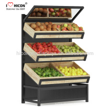 Confidentially Will Always Be The Key To All That We Do Supermarket Floor Sd Three Layers Fruit Vegetable Display Stand